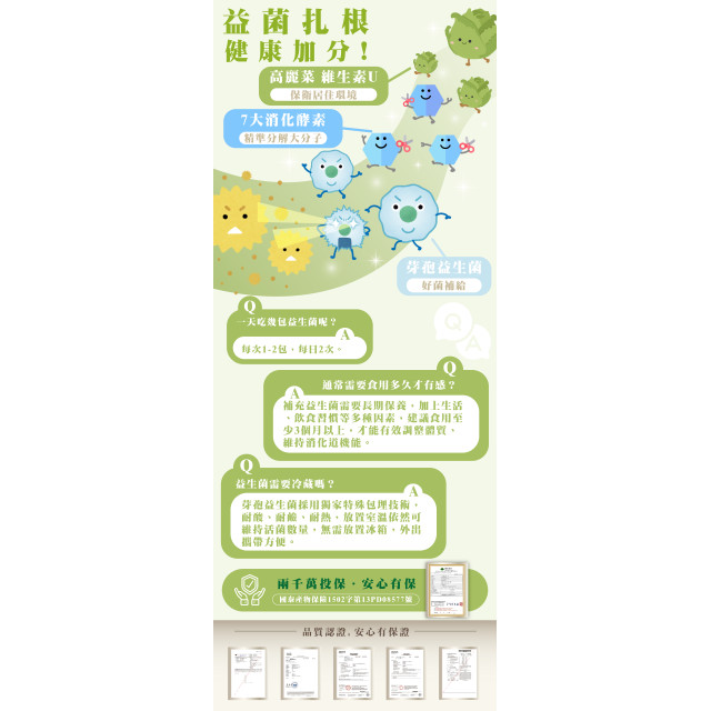 芽孢益生菌粉包(現貨/第一批到貨)